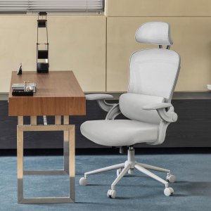 Nouhaus Ergo Fit White Ergonomic High Back Office Chair