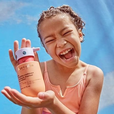 Evereden Kids Conditioner Detangler, 6.7 fl oz. | Plant Based Kids Haircare | Made With Clean and Non-toxic Ingredients | Natural Conditioner for Kids
