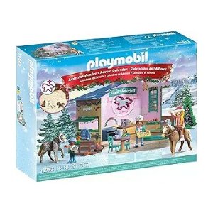 Playmobil PLAYMOBIL Advent Calendar Rider Cafe Christmas