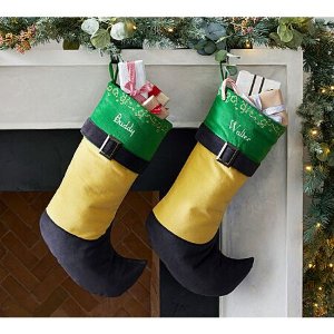 Pottery Barn Elf Christmas Stocking 19.5 Inch
