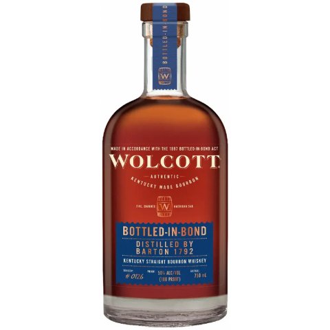 Wolcott Bottled in Bond Bourbon Whiskey