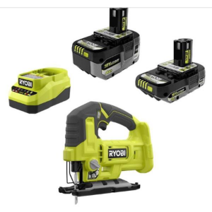 RYOBI ONE+ 18V Battery Kit with Jig Saw