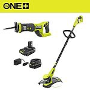 RYOBI ONE+ 18V Cordless Trimmer Saw with Battery