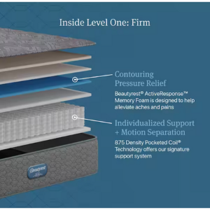 Beautyrest Opulent Rest 13" Firm Pocket Coil Mattress