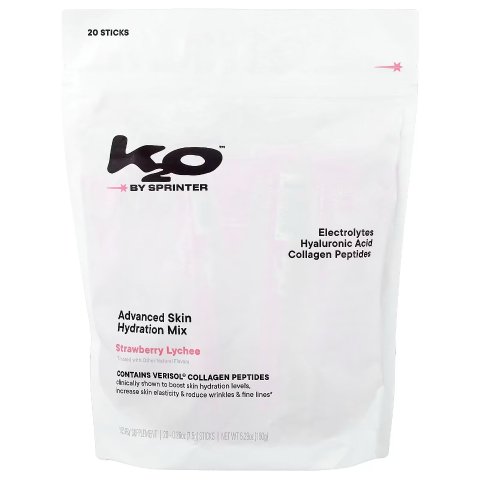 k2o Skin Hydration Mix Strawberry Lychee 20 Sticks