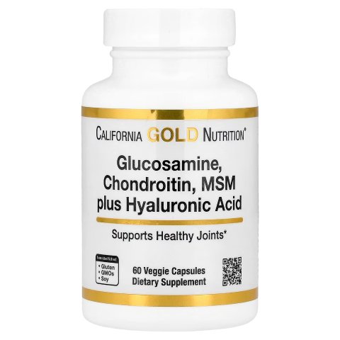 California Gold Nutrition Glucosamine 60 Capsules