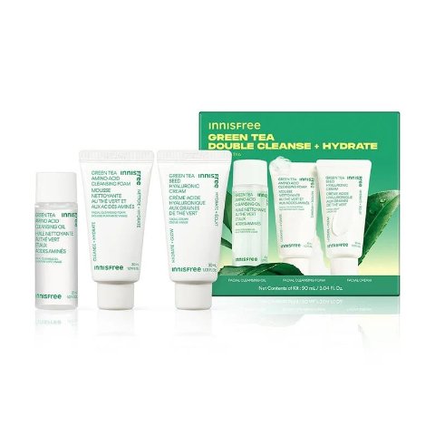 Innisfree Green Tea Cleansing Hydration Trio Limited Edition