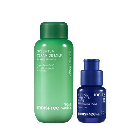Innisfree Firm + Glow Duo Green Tea Skincare Set