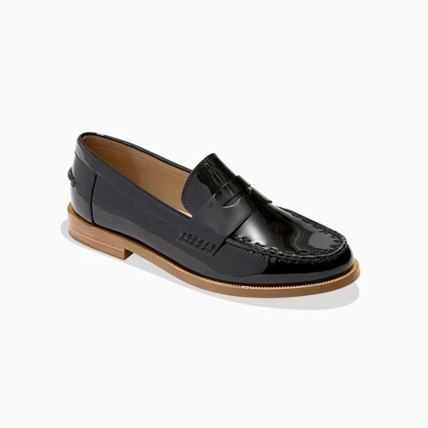 Jack Rogers Penny Loafer Black