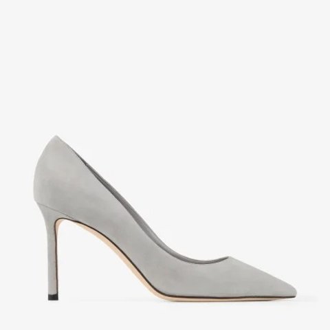 Romy 85 Tonal Suede Pumps