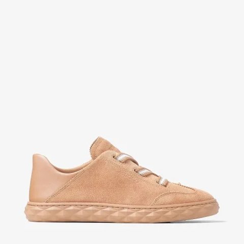 DIAMOND Light Flex F Suede Leather Mix Low Top Trainers