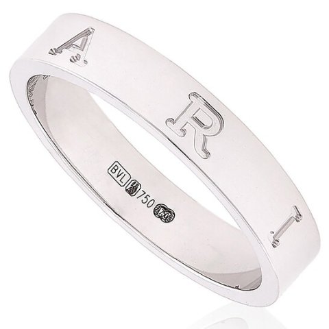 Bvlgari B.Zero1 18K White Gold Ring