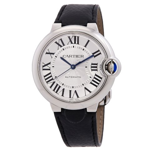 Cartier Ballon Bleu Automatic Silver Dial Watch WSBB0056