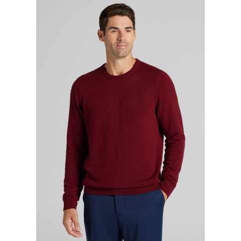 Jos. A. Bank Wool-Cashmere Crew Neck Sweater 6RXT