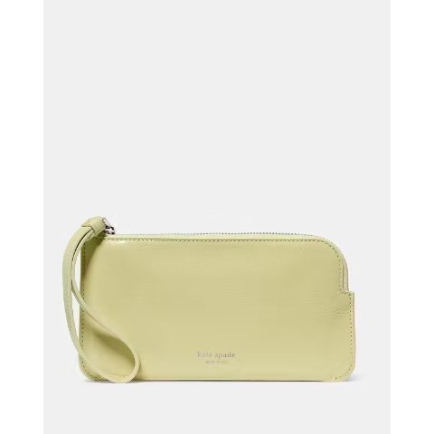 kate spade new york Kate Spade Zippy Crinkle Patent Wristlet