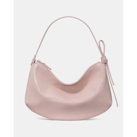 Loop Crinkle Patent Shoulder Bag