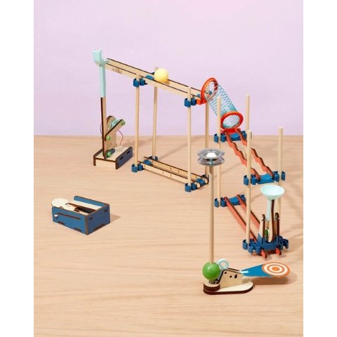kiwico Chain Reaction Workshop Kids Toy Set
