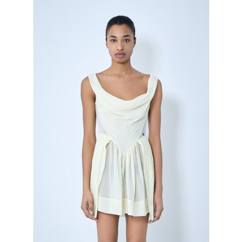 Vivienne Westwood Sunday Women's Mini Dress White