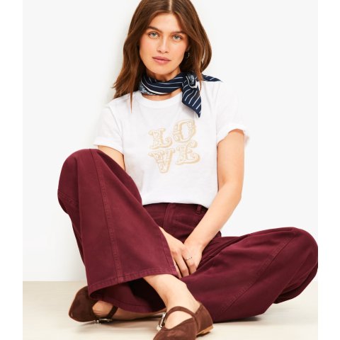 Love Everyday Crew Neck Tee