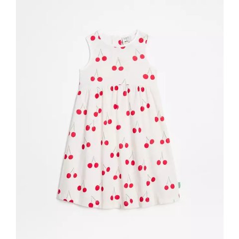 LOFT Mon Coeur Cherry Tank Dress Recycled Cotton