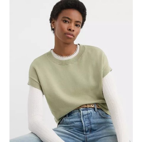 Refined Wedge Sweatshirt Tee