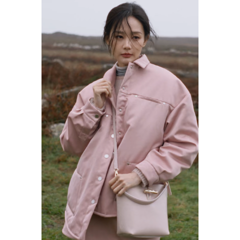Longchamp XS Bucket Bag Petal Pink Leather
