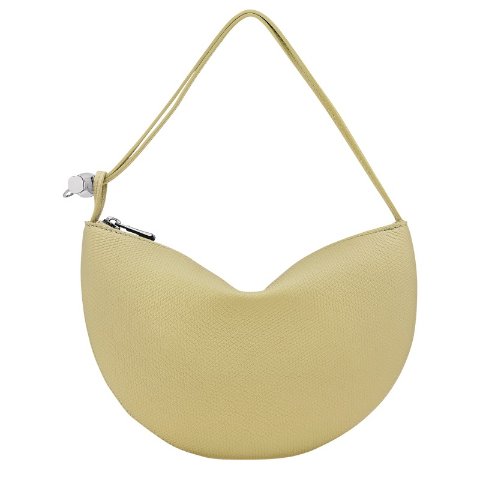 Longchamp Le Roseau S Clutch Leather Pistachio