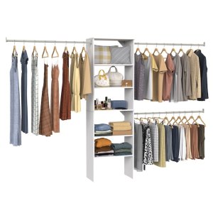 ClosetMaid BrightWood 25" Closet Organizer Tower 2-Pack