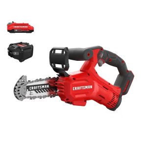 Craftsman V20 6-inch Cordless Chainsaw 2Ah Battery