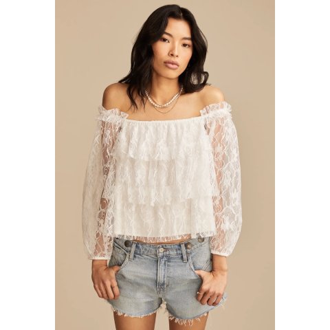 Lucky Off Shoulder Lace Top
