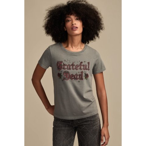 Lucky Grateful Dead Embellished Classic Crew