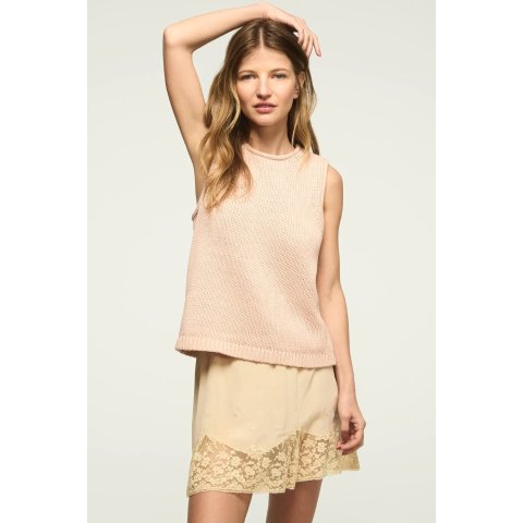 Lucky Crew Neck Sweater Tank