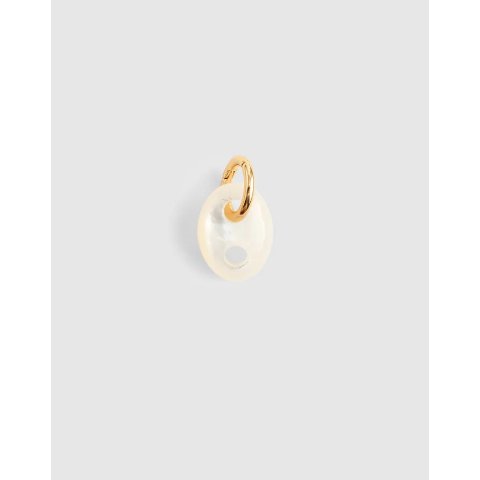 Madewell Mother-of-Pearl Mariner Link Charm