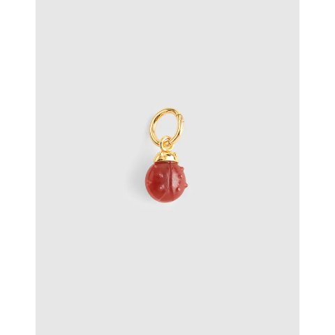 Madewell Semiprecious Ladybug Charm