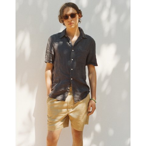 Madewell Linen Short-Sleeve Shirt