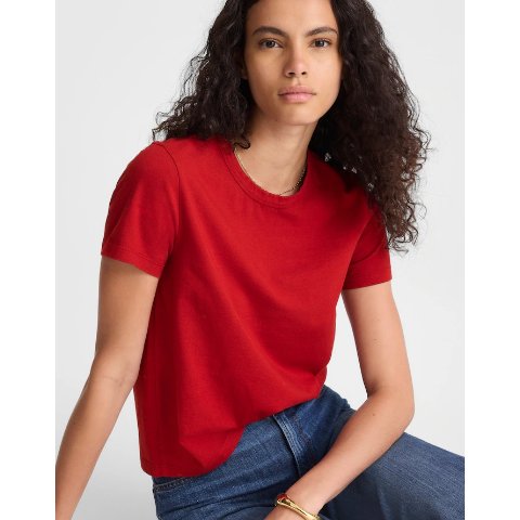 Madewell Madewell Allday Jersey Crewneck Tee