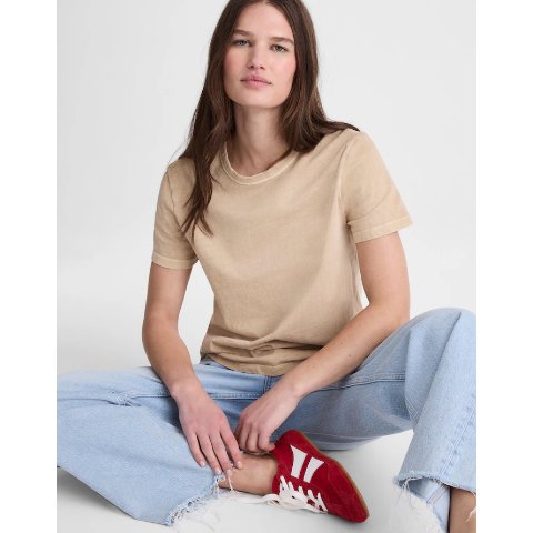 Madewell Allday Jersey Crewneck Tee