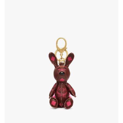 MCM Aren Rabbit Charm in Visetos