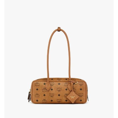 MCM Aren Visetos Shoulder Bag