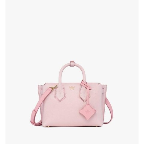 MCM Milla Tote Bag in Grained Leather