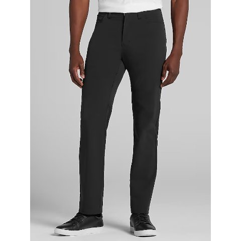 Awearness Kenneth Cole CHILLFLEX Men's Charcoal Casual Pants