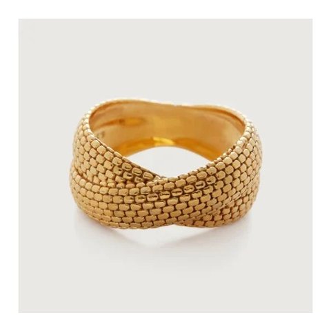 Heirloom Woven Crossover Ring