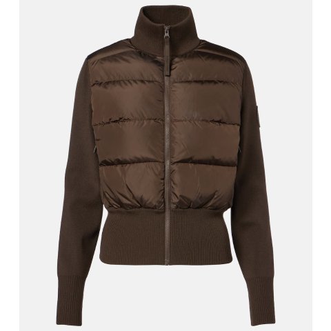 Canada Goose HyBridge Wool-Blend Down Jacket
