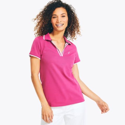 Nautica Deck Polo Shirt Cotton
