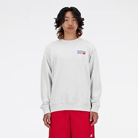 New Balance New Balance Athletics Premium Logo Crew Sweatshirt