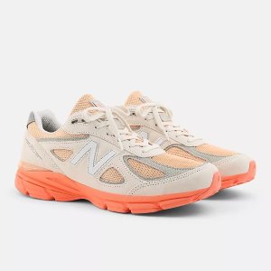 New Balance 990v4 Made in USA New Color Moonbeam Orange Soda
