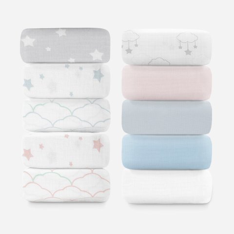 newtonbaby Organic Cotton Mini Crib Sheet Breathable