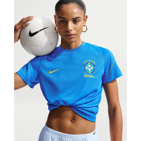 Nike Brazil Strike Women's Dri-FIT Soccer Short-Sleeve Top