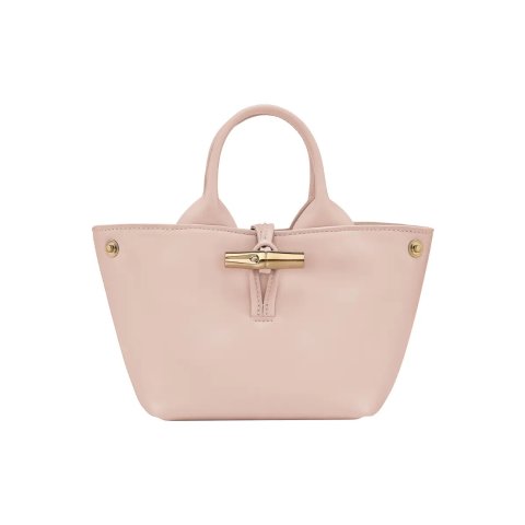 Longchamp Le Roseau Extra Small Leather Bucket Bag