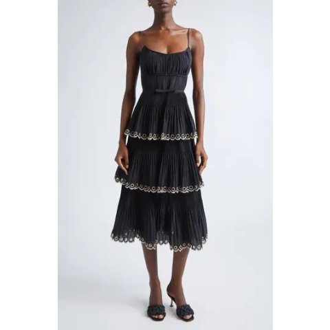 Zimmermann Eyelet Midi Dress